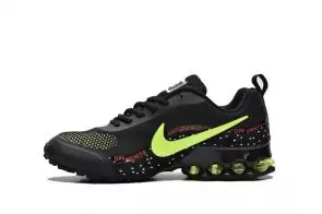 nike shox reax 8 tr off white athletic sneakers black green